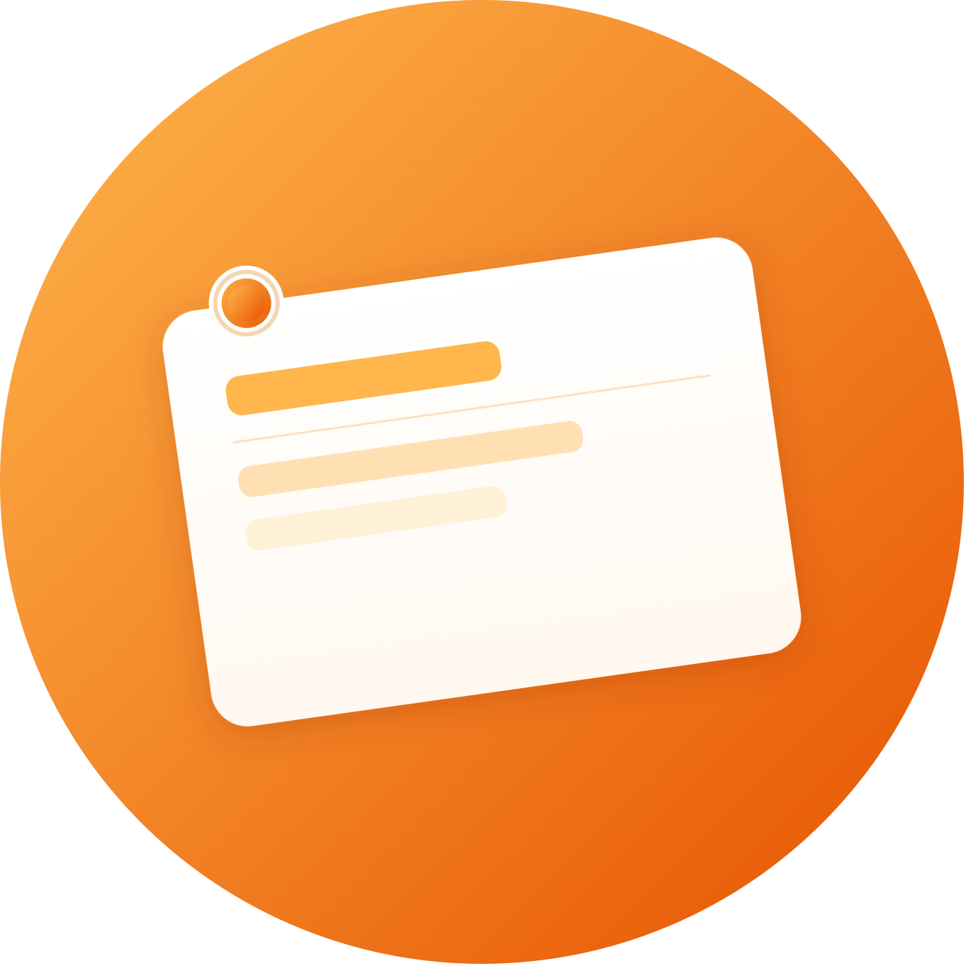 Plain Flashcard